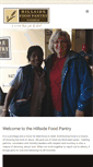 Mobile Screenshot of hillsidepantry.org